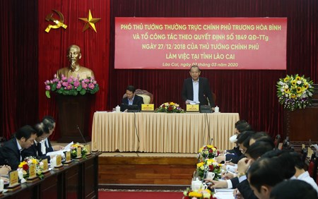 Phó Thủ tướng Thường trực: Lào Cai cần thực hiện 'mục tiêu kép' - ảnh 1